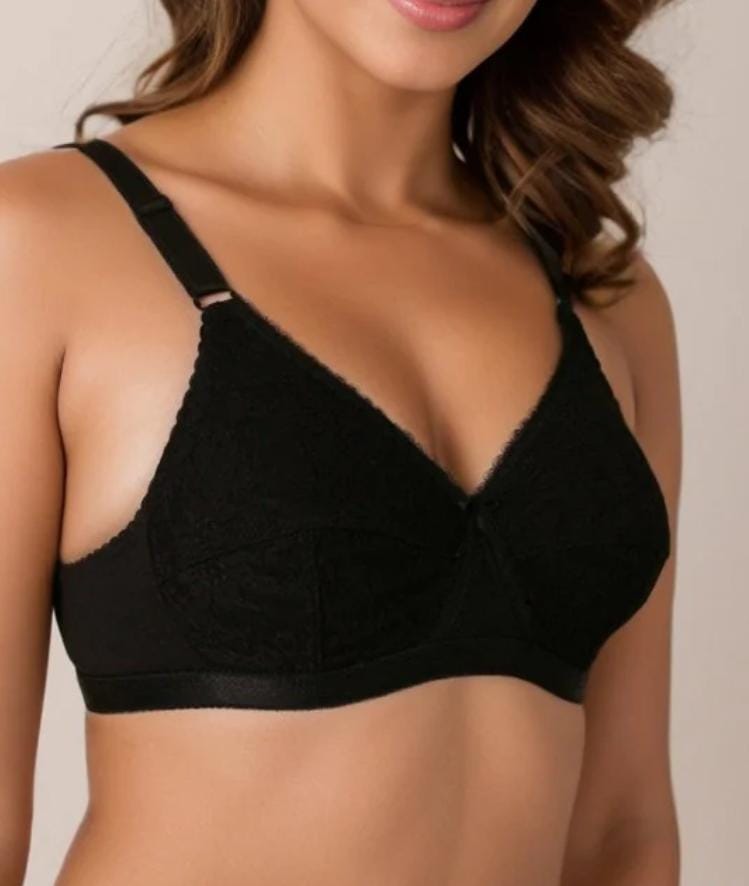 Premium Soft Light Padded Net Bra